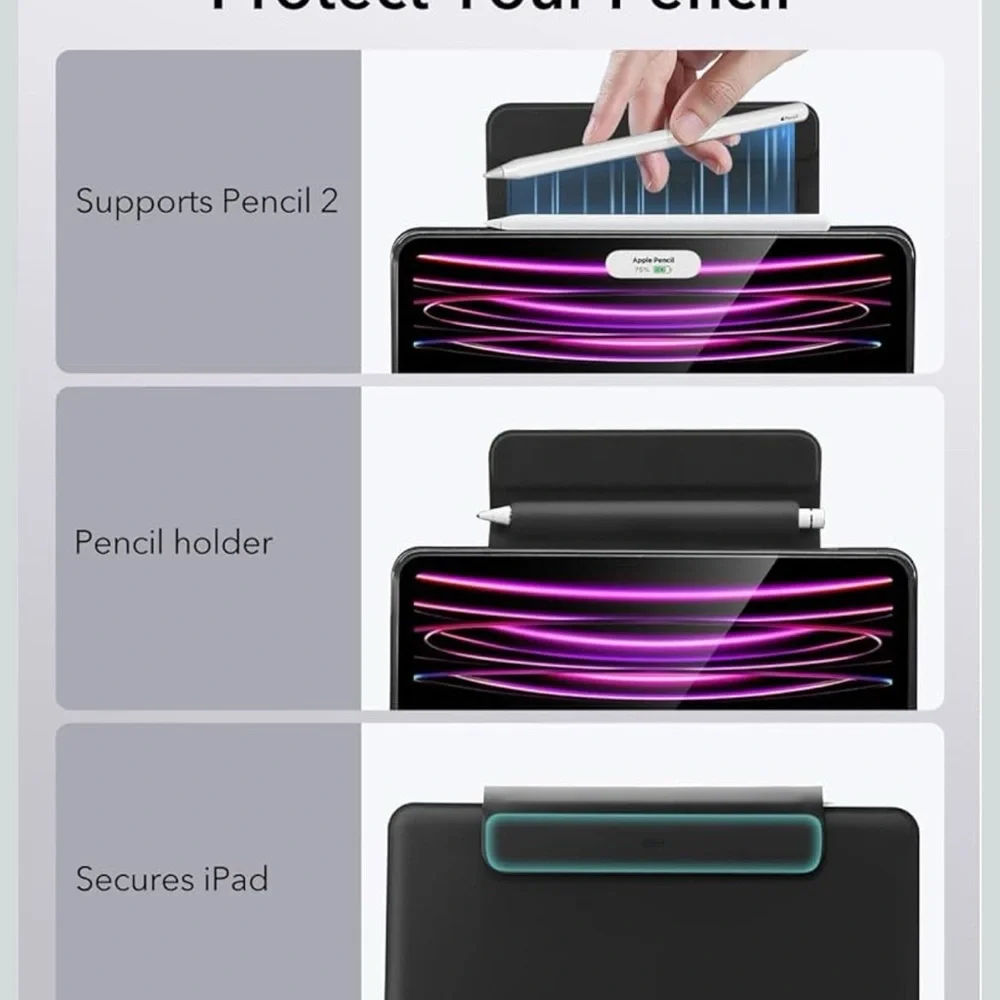 Premium Tablet Keyboard Case for iPad Pro 12.9